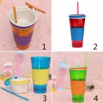 2 in 1, Tempat Minum dan Jajan